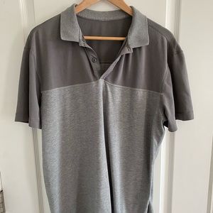 LuLuLemon Gray POLO